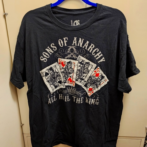 Sons of Anarchy "All Hail The King" T-Shirt - Picture 1 of 2